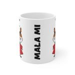 Magic mug with Little My is a wonderful personalised mug for a woman or girl. I wake up more beautiful every day. Magic mug, Mug for a girl, mug for a woman, personalised mug Little My, Little My, Moomin, magic mug.