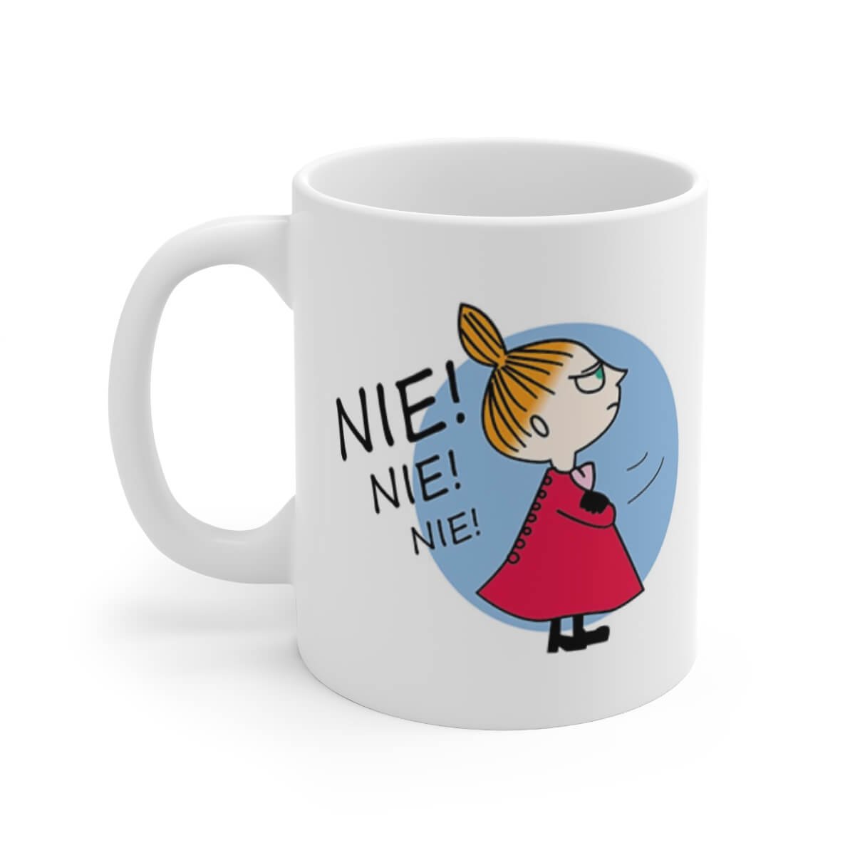 Mug with Little My - "No! No! No!".