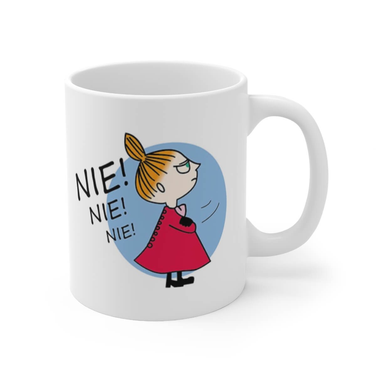 Mug with Little My - "No! No! No!".